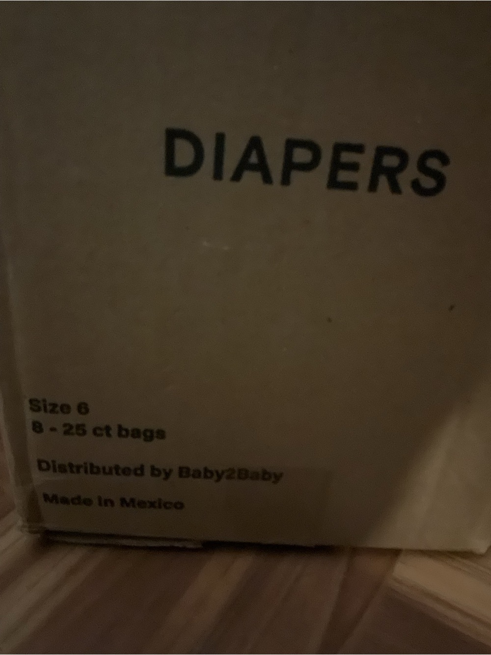 2 packs of White Disposable Diapers - Size 6 (Pack) - Picture 2 of 2